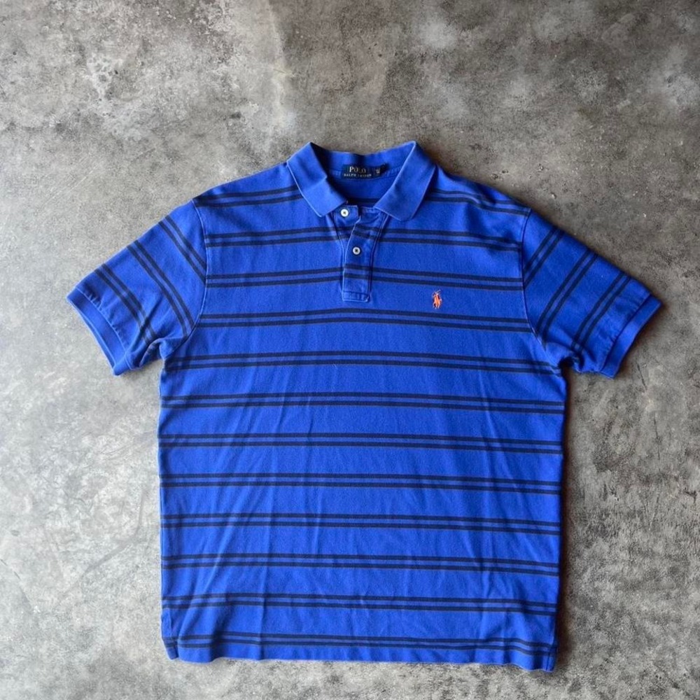 vintage y2k‎ ralph lauren striped polo